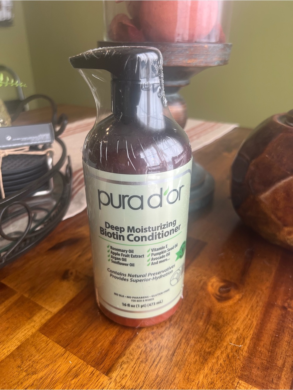 Purador Deep Moisturizing Biotin Conditioner - 16 oz